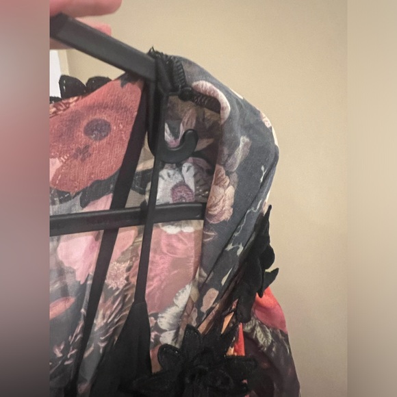 🌻🌺Farm Rio Laina Maxi Sheer Dress with Slip & 🎁👗 - Picture 10 of 16